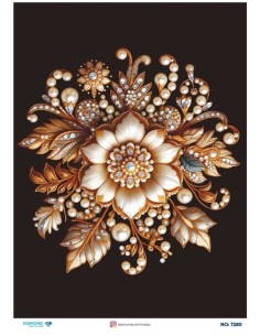 7280 Diamond Pirinç Dekopaj Kağıdı 30x42cm
