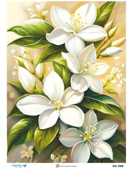 7288 Diamond Pirinç Dekopaj Kağıdı 30x42cm