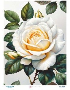 7289 Diamond Pirinç Dekopaj Kağıdı 30x42cm