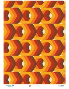 7298 Diamond Pirinç Dekopaj Kağıdı 30x42cm