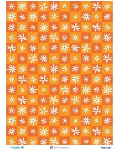 7300 Diamond Pirinç Dekopaj Kağıdı 30x42cm