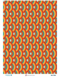 7304 Diamond Pirinç Dekopaj Kağıdı 30x42cm