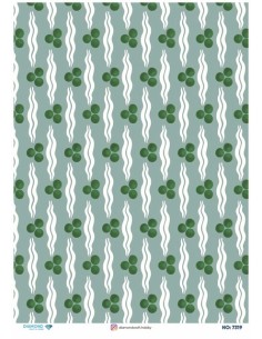 7319 Diamond Pirinç Dekopaj Kağıdı 30x42cm