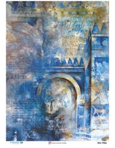 7326 Diamond Pirinç Dekopaj Kağıdı 30x42cm