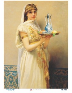 7332 Diamond Pirinç Dekopaj Kağıdı 30x42cm