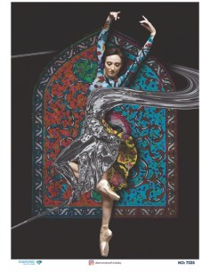 7335 Diamond Pirinç Dekopaj Kağıdı 30x42cm