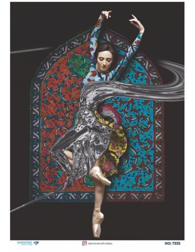 7335 Diamond Pirinç Dekopaj Kağıdı 30x42cm