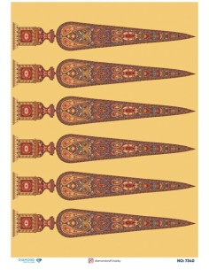 7340 Diamond Pirinç Dekopaj Kağıdı 30x42cm