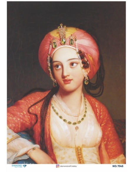 7345 Diamond Pirinç Dekopaj Kağıdı 30x42cm