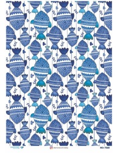 7368 Diamond Pirinç Dekopaj Kağıdı 30x42cm