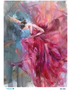 1224 Diamond Pirinç Dekopaj Kağıdı 30x42cm