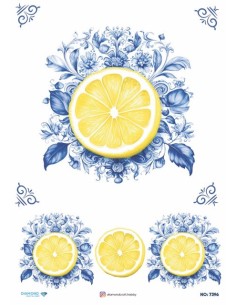 7396 Diamond Pirinç Dekopaj Kağıdı 30x42cm