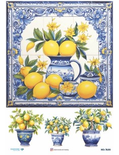 7400 Diamond Pirinç Dekopaj Kağıdı 30x42cm