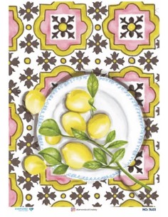 7403 Diamond Pirinç Dekopaj Kağıdı 30x42cm