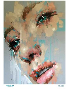 1225 Diamond Pirinç Dekopaj Kağıdı 30x42cm