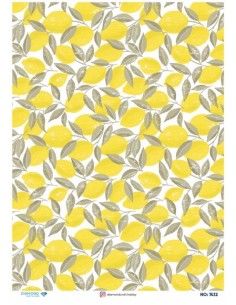 7412 Diamond Pirinç Dekopaj Kağıdı 30x42cm