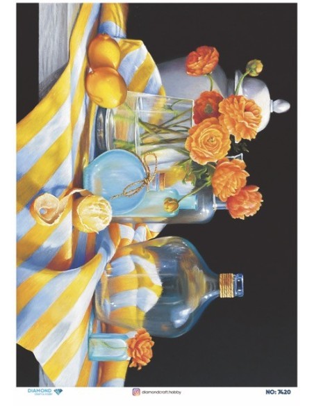 7420 Diamond Pirinç Dekopaj Kağıdı 30x42cm