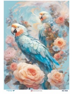 7430 Diamond Pirinç Dekopaj Kağıdı 30x42cm