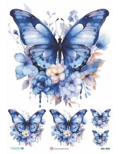 7431 Diamond Pirinç Dekopaj Kağıdı 30x42cm