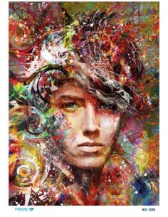 1228 Diamond Pirinç Dekopaj Kağıdı 30x42cm