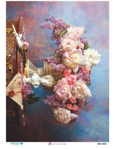 7472 Diamond Pirinç Dekopaj Kağıdı 30x42cm