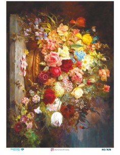 7478 Diamond Pirinç Dekopaj Kağıdı 30x42cm