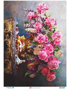 7479 Diamond Pirinç Dekopaj Kağıdı 30x42cm