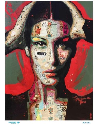 1233 Diamond Pirinç Dekopaj Kağıdı 30x42cm