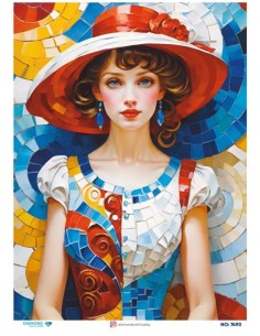 7490 Diamond Pirinç Dekopaj Kağıdı 30x42cm
