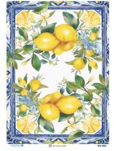 7537 Diamond Pirinç Dekopaj Kağıdı 30x42cm