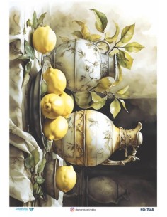 7548 Diamond Pirinç Dekopaj Kağıdı 30x42cm