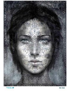1242 Diamond Pirinç Dekopaj Kağıdı 30x42cm