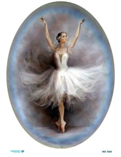 1245 Diamond Pirinç Dekopaj Kağıdı 30x42cm