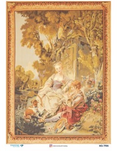 7705 Diamond Pirinç Dekopaj Kağıdı 30x42cm