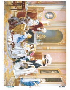 7710 Diamond Pirinç Dekopaj Kağıdı 30x42cm