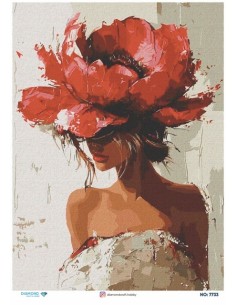 7733 Diamond Pirinç Dekopaj Kağıdı 30x42cm