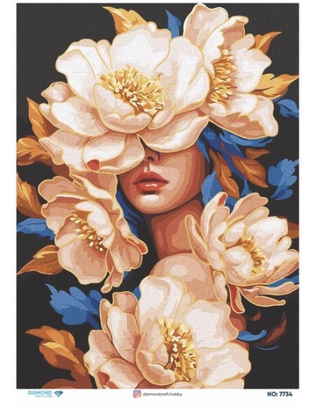 7734 Diamond Pirinç Dekopaj Kağıdı 30x42cm