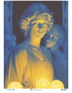7737 Diamond Pirinç Dekopaj Kağıdı 30x42cm