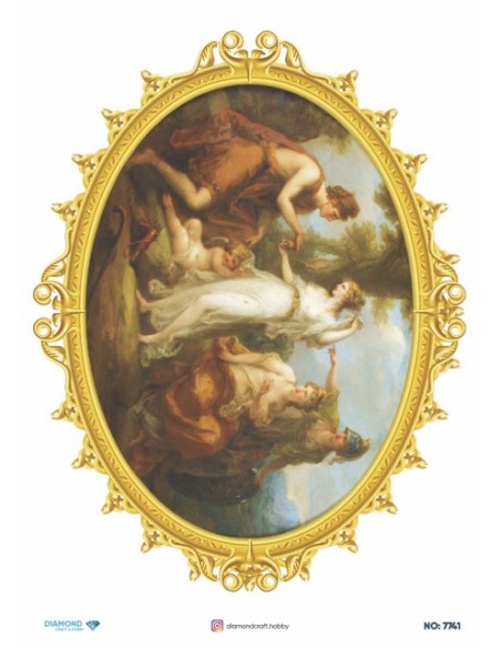 7741 Diamond Pirinç Dekopaj Kağıdı 30x42cm