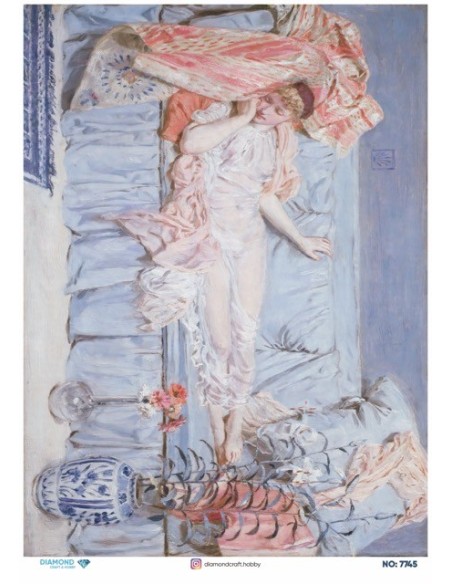 7745 Diamond Pirinç Dekopaj Kağıdı 30x42cm