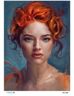 1259 Diamond Pirinç Dekopaj Kağıdı 30x42cm