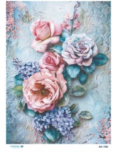 7782 Diamond Pirinç Dekopaj Kağıdı 30x42cm