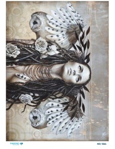 1264 Diamond Pirinç Dekopaj Kağıdı 30x42cm