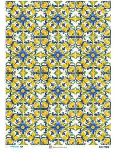 7900 Diamond Pirinç Dekopaj Kağıdı 30x42cm