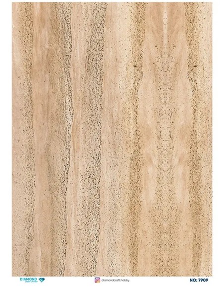 7909 Diamond Pirinç Dekopaj Kağıdı 30x42cm