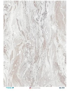 7917 Diamond Pirinç Dekopaj Kağıdı 30x42cm