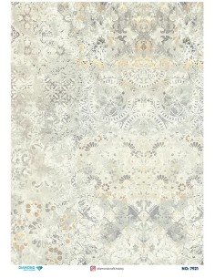 7921 Diamond Pirinç Dekopaj Kağıdı 30x42cm