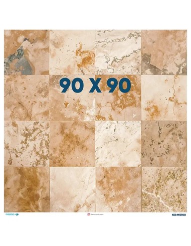 M5700 Diamond Metrelik Büyük Boy Pirinç Dekopaj Kağıdı 90x90cm