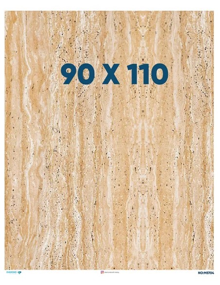 M5704 Diamond Metrelik Büyük Boy Pirinç Dekopaj Kağıdı 90x110cm