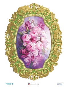 7930 Diamond Pirinç Dekopaj Kağıdı 30x42cm
